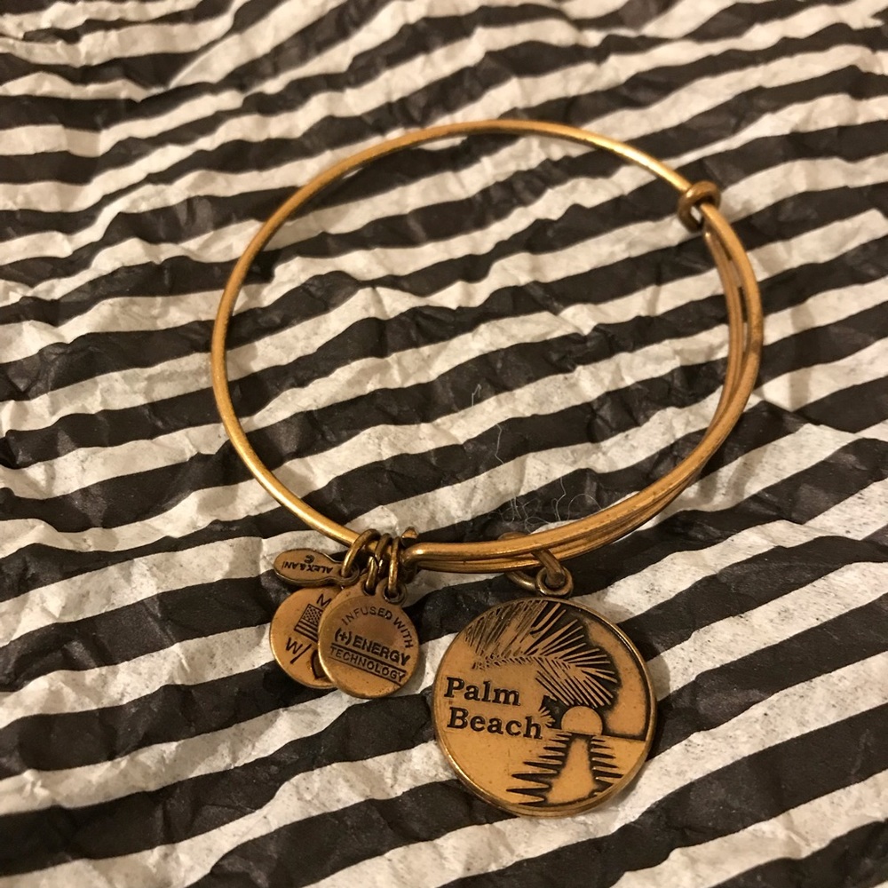 Alex and Ani Gold Palm Beach Bracelet